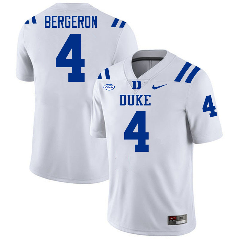 Cameron Bergeron Duke Jersey,Duke Blue Devils #4 Cameron Bergeron Jersey Youth College-White